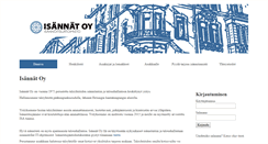 Desktop Screenshot of isannat.fi